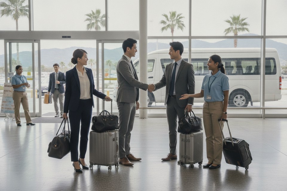 방콕 공항 도착 및 가이드 미팅